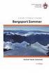Bergsport Sommer. Kurt Winkler / Hans-Peter Brehm / Jürg Haltmeier. 2. überarbeitete Auflage Technik, Taktik, Sicherheit SAC-Verlag