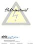 Elektromaterial. EHB Elektro GmbH Rüdel 6122 Menznau Fon Fax