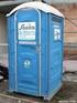 Entsorgung von Inhalten mobiler Toiletten mit Sanitärzusätzen (Chemietoiletten)