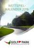 Wettspielkalender 2016