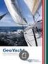 GeoYacht. Tauwerklösungen für Segelmacher Rope solutions for sailmakers