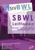 SBWL Finance im Bachelorstudium Leitfaden
