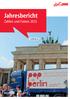 Jahresbericht. Zahlen und Fakten Foto: visitberlin