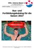 Aus- und Fortbildungskatalog für die Saison 2017