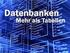 Datenbanksysteme Kapitel 7: SQL Vorlesung vom Oliver Vornberger. Institut für Informatik Universität Osnabrück