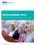 Seniorenpass für die Freizeitgestaltung aktiver Seniorinnen und Senioren in Kiel. Amt für Soziale Dienste /Leitstelle Älter werden