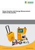 Power Quality and Energy Measurement PEM735-Messkoffer