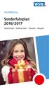 WUPPERTAL Sonderfahrplan 2016/2017