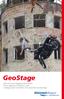 GeoStage. Seile für Stunt Rigging und Theater Stunt rigging and theatre ropes Cordages pour le théâtre et le gréement acrobatique