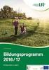 Bildungsprogramm der ARGE Bäuerinnen Tullnerfeld 2014/15