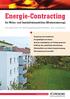 Energie-Contracting. für Wohn- und Geschäftsimmobilien (Modernisierung).