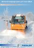 Winterdienstprogramm auf einen Blick Die zuverlässige Technik bei Eis und Schnee