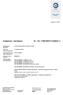 Prüfbericht / Test Report Nr. / No (Edition 1)