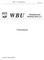 W B U Finanzordnung. Seite 1 von 7. Westdeutsche Bowling Union e.v. Finanzordnung
