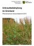 Unkrautbekämpfung im Grünland. Pflanzenschutz-Versuchsbericht 2010