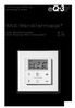 Bedienungsanleitung Operating Manual. MAX! Wandthermostat+ Funk-Wandthermostat (S. 2) MAX! Wireless Wall Thermostat+ (p. 32)