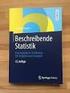 Günther Bourier. Beschreibende Statistik. Praxisorientierte Einführung - Mit. Aufgaben und Lösungen. 12., überarbeitete und aktualisierte Auflage