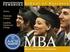 Master of Business Administration (MBA) Master of Arts (M.A.) Business Development. akkreditiert. General Management
