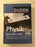 Basiswissen Physik 11. Jahrgangsstufe