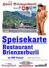 Speisekarte. Restaurant. Brienzerburli. Brienzerburli. im PDF Format *** Hotel