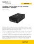 10 Gigabit Ethernet Kupfer auf LWL Konverter - Offenes SFP+ - Managed