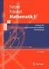 Mathematik 1. ^A Springer. Albert Fetzer Heiner Fränkel. Lehrbuch für ingenieurwissenschaftliche Studiengänge