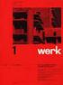 Das Werk : Architektur und Kunst = L'oeuvre : architecture et art