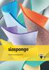 siasponge Farbcodiert und lösungsmittelfrei
