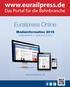 Eurailpress Online Das Portal für die Bahnbranche Mediainformation 2015