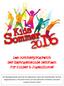 Das Sommerprogramm der Marktgemeinde Semriach für Kinder & Jugendliche!