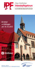 Seminar in Göttingen am Identnummer: Diese Veranstaltung wird mit 6 Fortbildungspunkten bewertet.
