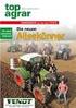 SONDERDRUCK aus top agrar 01/2013. Die neuen. top agrar Schleppervergleich. Alleskönner
