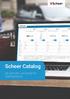 Scheer Catalog. die schnelle und schlanke Kataloglösung