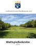 Golfclub Essen-Heidhausen e.v. 27 Loch. Wettspielkalender