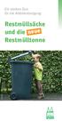 Restmüllsäcke und die Restmülltonne