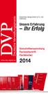 DVP. Ihr Erfolg. Unsere Erfahrung. Deutsche Verwaltungspraxis. Vorschriftensammlung Fachzeitschrift Fachbücher.