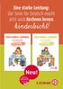 kinderleicht! Neu! Eine starke Leistung: Die Serie für Deutsch macht jetzt auch Rechnen lernen RECHNEN LERNEN RECHNEN LERNEN kinderleicht kinderleicht