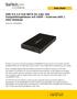 USB 3.0 2,5 Zoll SATA III oder IDE Festplattengehäuse mit UASP - Externes SSD / HDD Gehäuse