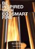 BE INSPIRED WITH ECOSMART FIRE