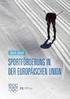 Aktionsplan Sportförderung des Bundes. Bericht des Bundesrates in Erfüllung der Motion WBK-NR vom 2. Mai 2013