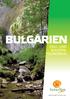 Bulgarien. Öko- und Bauerntourismus.