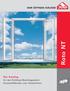Roto NT. Der Katalog. für das Drehkipp-Beschlagsystem Kunststofffenster und -fenstertüren