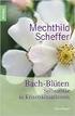 Mechthild Scheffer. Bach-Blüten Selbsthilfe in Krisensituationen