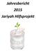 Jahresbericht 2015 Jariyah Hilfsprojekt