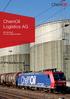 ChemOil Logistics AG. Mit Sicherheit auf der richtigen Schiene.