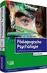 Einführung in die Pädagogische Psychologie HS 2014 Vorlesung 8: Kogni?ve Lerntheorien: Lernen als Verarbeitung fürs Langzeitgedächtnis Teil 3