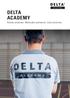 DELTA ACADEMY. Risiken erkennen. Methoden erarbeiten. Ziele erreichen.