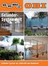 Geländer- Systemwelt. Gültig ab Geländer-System aus Edelstahl und Aluminium
