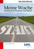 Meine Woche. itijhäáåáâ=t~êëíéáå= Arbeitsbuch für Patientinnen und Patienten.
