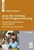 3. Basiskonzepte von Java